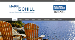 Desktop Screenshot of markschill.com